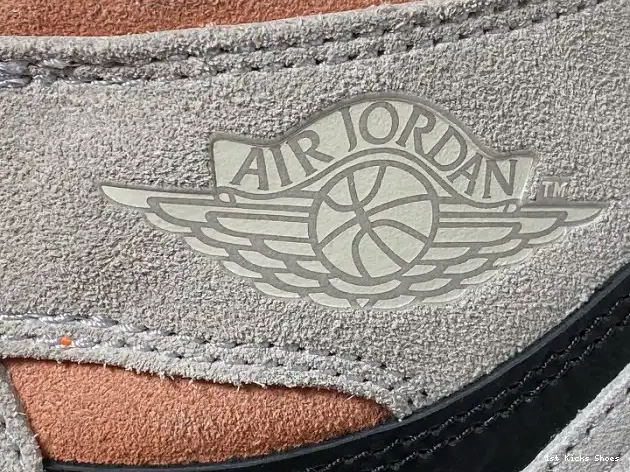 1st Kicks Shoes High 1 555088-018 Air OG Neutral Jordan Retro Grey 0523